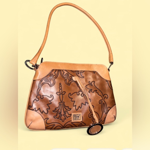 Achados Repassa Brazilian Medium Brown Shoulder Bag - NEW - Picture 5 of 11